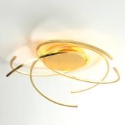 Escale Space - LED-Deckenlampe, 55 cm, Blattgold