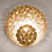 Terzani Tresor Designer-Wandleuchte gold