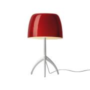 Foscarini Lumiere grande alu/rot dimmbar