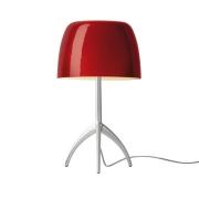 Foscarini Lumiere piccola alu/rot dimmbar