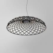 FLOS Skynest LED-Hängeleuchte anthrazit Ø 90,4 cm Kunststoff