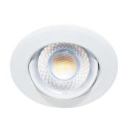 LED-Einbaustrahler Dekto 7,8cm 38° 8W Ra90 2.700K