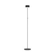 Puk Maxx Eye Floor LED Linse matt, schwarz/chrom