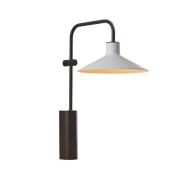 Bover Platet A02 LED-Wandlampe Schalter, hellgrau