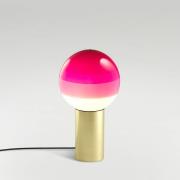 MARSET Dipping Light S Tischlampe rosa/messing