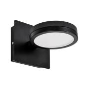 LIGHTME LED-Wandleuchte Aqua down 1-fl. schwarz