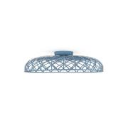 FLOS LED-Deckenleuchte Skynest, blau, Ø 90,4 cm, Kunststoff