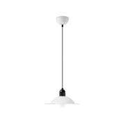 Stilnovo Lampiatta LED-Hängelampe, Ø 28cm, weiß