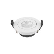 LED-Deckeneinbauspot Diled, Ø 8,5 cm, 6 W, 3.000 K, weiß