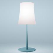 Foscarini Birdie Easy Grande Tischlampe hellblau