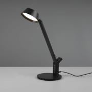 LED-Tischleuchte Ava mit Dimmfunktion, schwarz