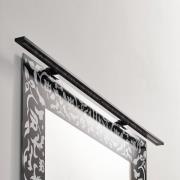 LED-Spiegelleuchte Espelho 80 cm schwarz 4.000 K