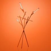 Foscarini Tuareg LED-Stehleuchte, Dimmer, orange