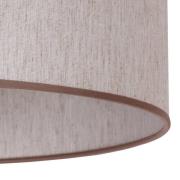 Lampenschirm Roller ecru/beige Ø 25 cm Höhe 18 cm