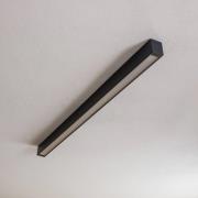 Deckenlampe Straight grafit 122 cm