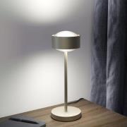 Puk! 120 Eye Table LED, Linsen matt, nickel matt