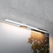 LED-Spiegelleuchte Triga IP44, chrom, 60cm, 4.000K