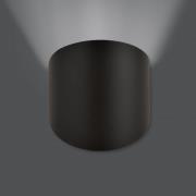 Deckenleuchte Form 3, schwarz, 20,5 x 22,5 cm