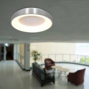 LED-Deckenleuchte Ringlede 2.700 K Ø 30 cm, silber