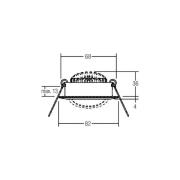 BRUMBERG BB03 Einbau RC Treiber eckig schwarz