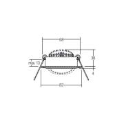 BRUMBERG BB03 Einbau DALI Anschlussbox nickel matt