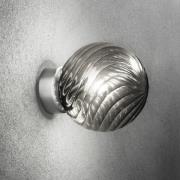 Wandleuchte Bubble B, nickel