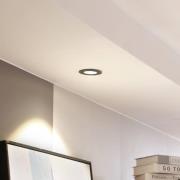 Arcchio LED-Downlight Lirin, schwarz, 3.000K