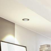 Arcchio LED-Downlight Lirin, schwarz, 2.700K