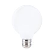 LED-Globelampe E27 6W G80 opal dimmbar