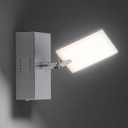 PURE Mira LED-Wandleuchte mit Remote, CCT, alu