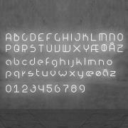Artemide Alphabet of Light Wand Kleinbuchstabe j