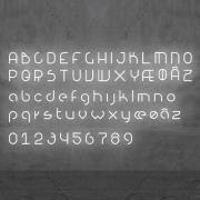 Artemide Alphabet of Light Wand Kleinbuchstabe t