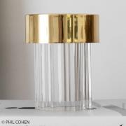 FLOS Last Order LED-Tischlampe gewellt IP20 gold