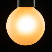 SEGULA LED-Globe E27 3W G95 1.900K dimmbar satin