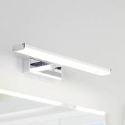 LED-Spiegelleuchte Pandella 1, chrom 4.000 K, 40cm