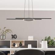 LED-Hängeleuchte Zillerio-Z schwarz ZigBee CCT dim