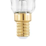 LED-Lampe E14 4W P45 2.000K Filament smoky dimmbar