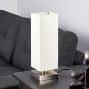 Martje - weiße Tischleuchte mit E14-Lampe