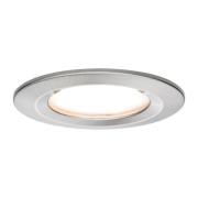 Paulmann LED-Spot Nova Coin rund, dimmbar, Eisen