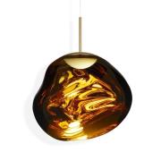 Tom Dixon LED-Hängelampe Melt, Ø 50 cm, amber gold