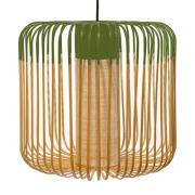 Forestier Bamboo Light M Pendellampe 45 cm grün