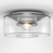 serien.lighting Curling M Decke 2.700K Glas klar