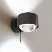 Puk! 80 Wall LED-Spot Linsen klar anthrazit matt