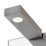 Wand- und Spiegelleuchte Flat 2 LED, nickel matt