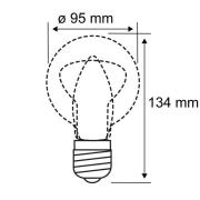 Paulmann LED-Globelampe E27 7W ZigBee TunableWhite