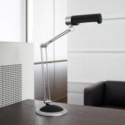 Tischleuchte MAULoffice, schwarz/silber, Höhe 56 cm, Metall