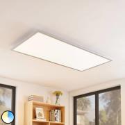 Lindby Zento LED-Panel, CCT, Fernbedienung, dimmb.