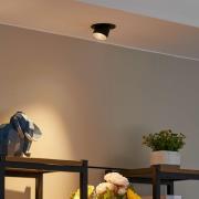 Lindby Thorid Downlight, schwarz, einflammig