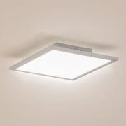 Lindby LED-Panel Enhife, weiß, 29,5 x 29,5 cm, Aluminium