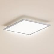 Lindby LED-Panel Enhife, weiß, 40 x 40 cm, Metall, 4.000 K